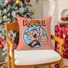 Classic Animation Ppopeye Pillow Case Silky elegant Comfort Sofa Bed Invisible zipper