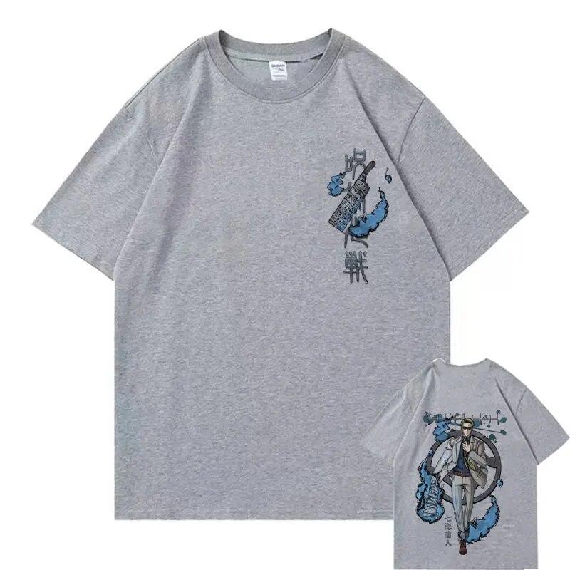 Japanese Anime Jujutsu Kaisen Nanami Kento Graphic Tshirt Unisex Vintage Manga T-shirt Short Sleeve Unisex Hip Hop Oversized Tees