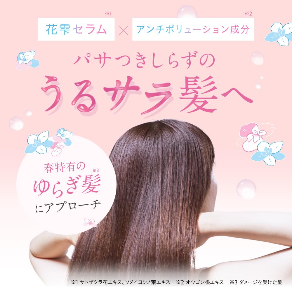 Hiritu Balance Repair Serum Mist Hanashizuku Smooth Oil-in Hair Mist with Mandarin & Orchid Fragrance     Hair Serum, Oil & Fragrance