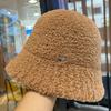 Knitted Fisherman's Hat for Women A Retro Autumn and Winter Hat with A Large Head Circumference To Show Off The Face A Small and Versatile Basin Hat