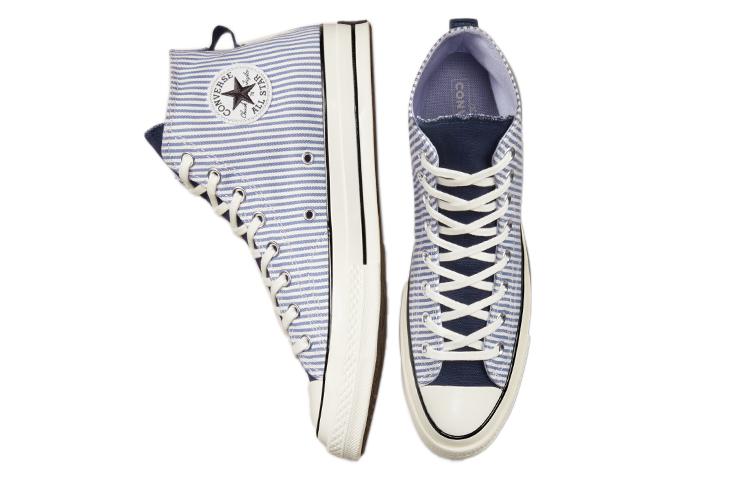 Converse Chuck Taylor All Star 70 Hi Hickory Stripe Washed Indigo A00472C