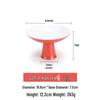Creative Melamine Pedestal Bowl for Restaurants: Perfect for Hot Pot, Ice Cream, Shaved Ice, and Desserts