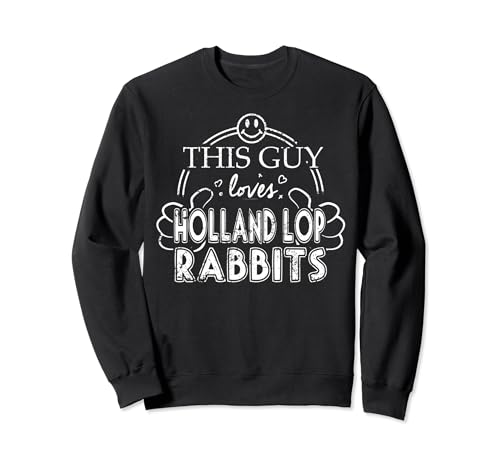 This guy loves Holland Lop Rabbits Trainer