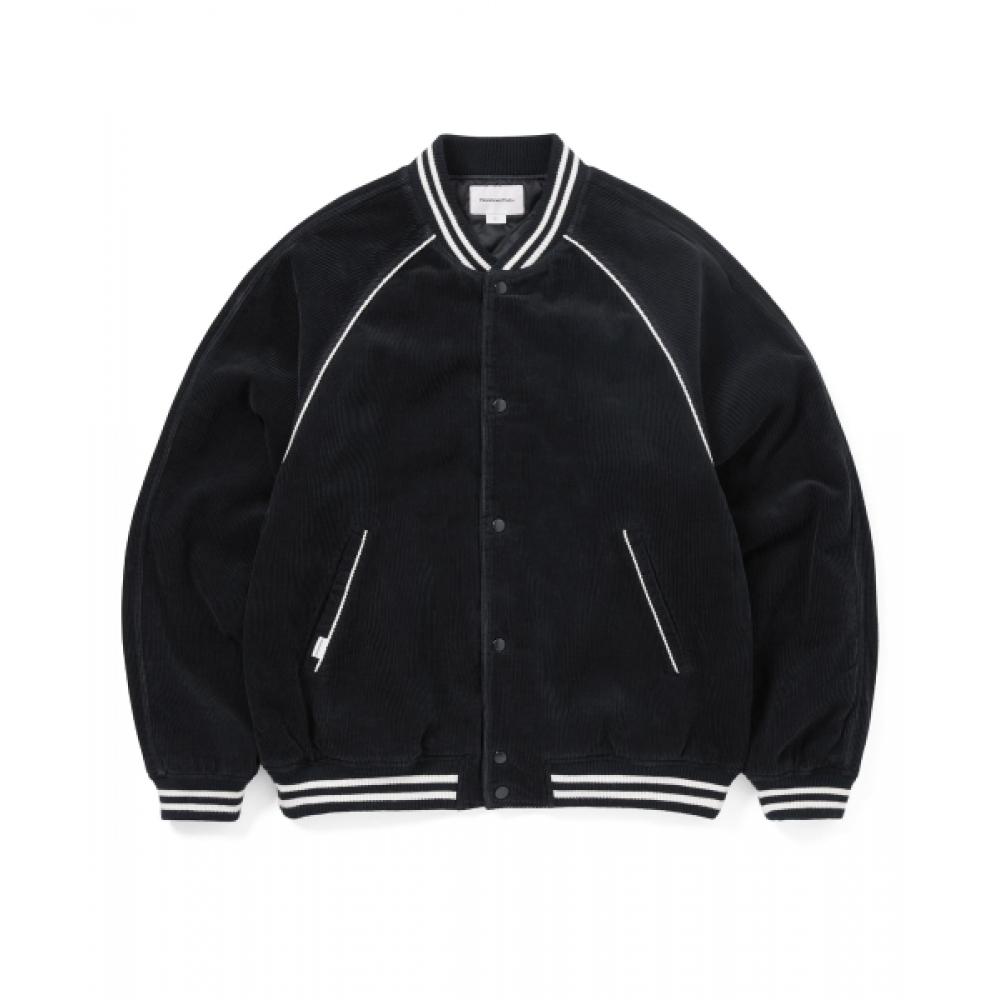 Thisisneverthat Corduroy Varsity Jacket Black S