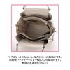MIAN B5 size shoulder formal with for women [LILY] 2-way handbag, bag, bag, bicolor, charm, classic, (gray)