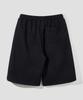 AGOD Side Tuck Sweat Bermuda Pants [Black]