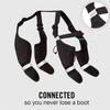 Non Slip Dog Boots Adjustable Paw Protectors Pet Practical Dog Suspender Boots  Rainy Days