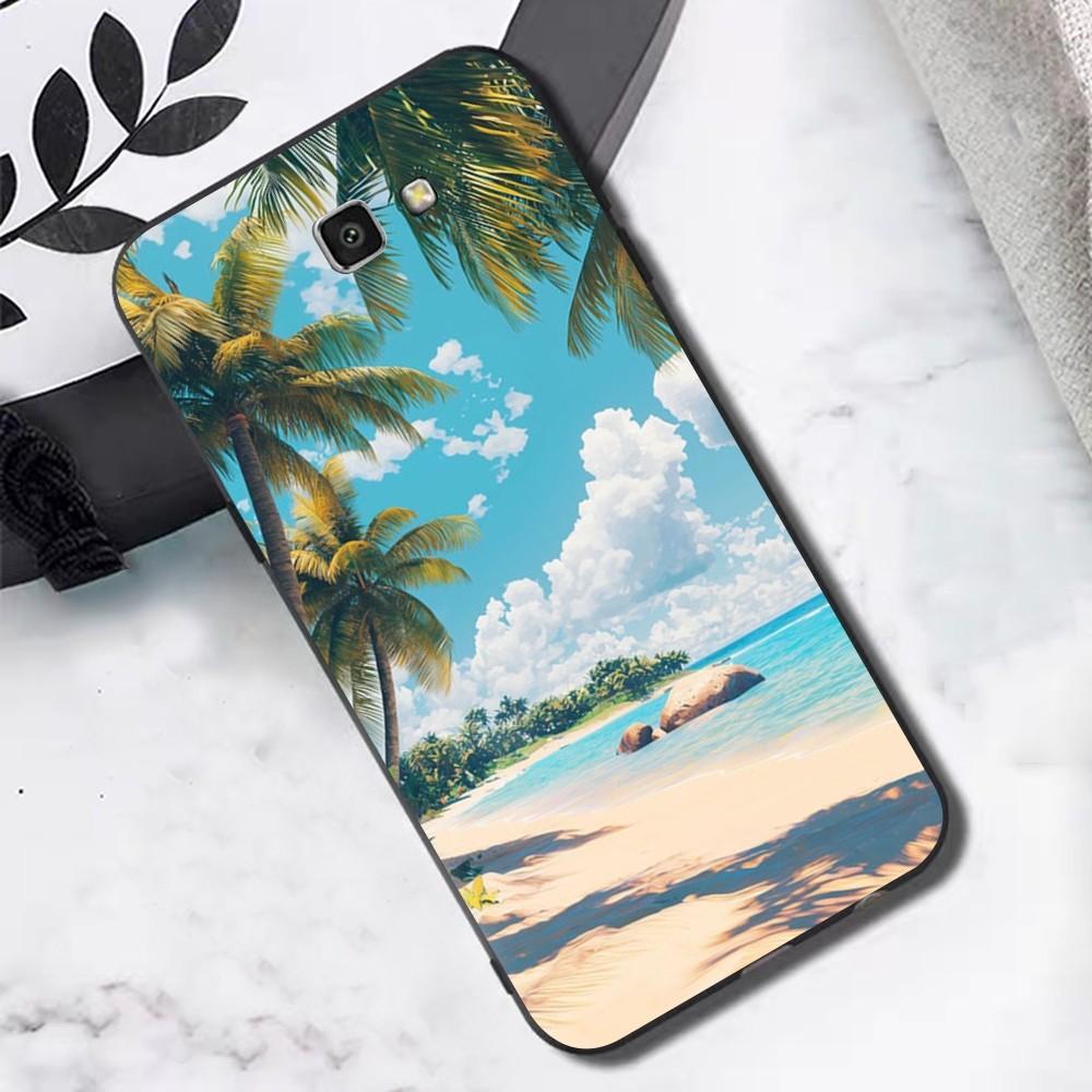 

Sea Tropical Palm Trees Beach Phone Case For Samsung J 7 Plus 7core J7 Neo J6 Plus Prime J6 J4 J5 Mobile Cover Samsung J6 2018
