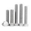 HK-20 304 Stainless Steel DIN933 Full Thread Hex Bolts