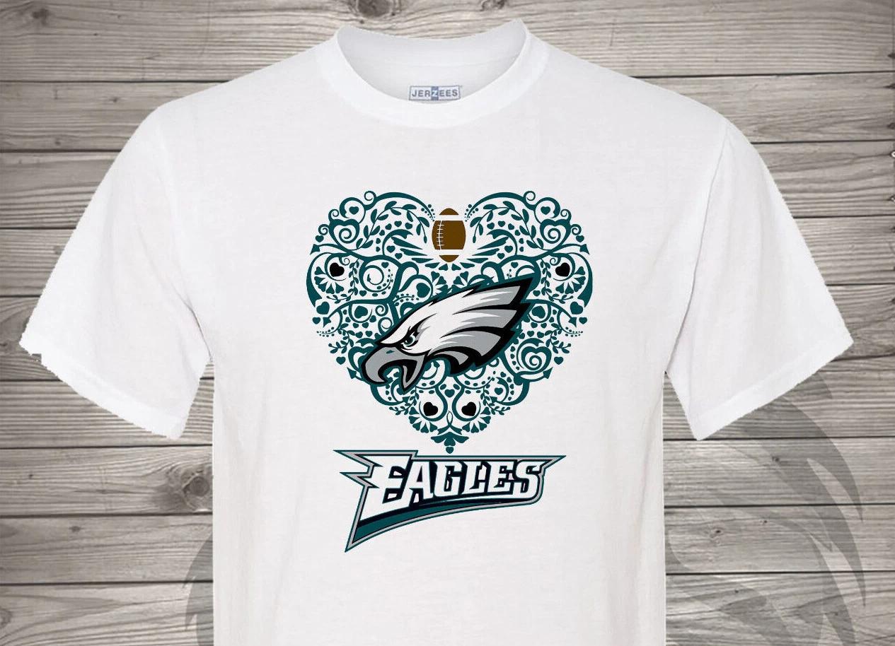 Heart of Philadelphia - Wild Eagles - Show some Muscle - Fast Shipping XS