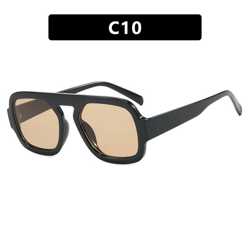 Retro Square Sunglasses Women Fashion Gradient Shades Men Punk Sunglasses Trending Outdoor Casual Sun Glasses Uv400