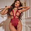 Dámské noční prádlo Šaty na špagetová ramínka Průhledné Sexy noční košilky Krajkové spodničky Pyžama Sexy set Lingerie