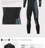 ZCCO 5mm Herren Ganzkörper-Neoprenanzug: Warmer Taucher-, Winterbade-, Surf-, Schnorchelanzug