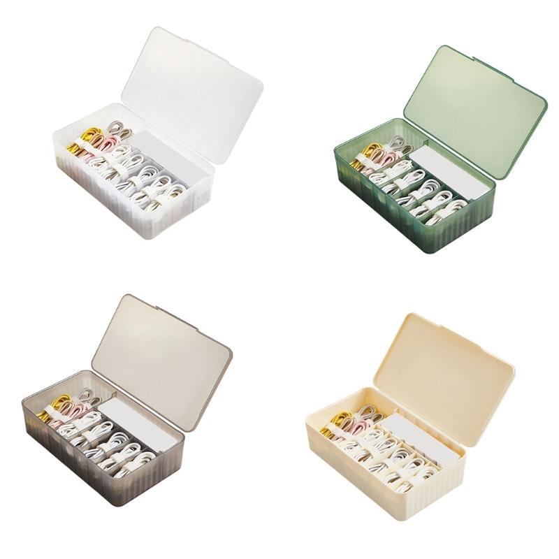 Oversized Large Capacity Cord Holders Cables Management Organizers With Reinforced Structure For Heavy Items Stacking