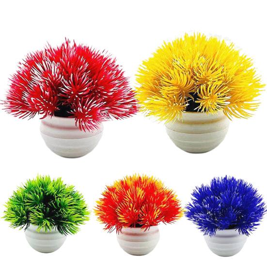 Faydalı Yapay Saksı Solmaz Hafif Parlak Renk