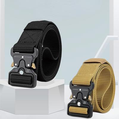 Multifunktionale taktische Gürtelschnalle Herrengürtel Werkzeug Outdoor-Training Wildgürtel Schnellverschlusshose