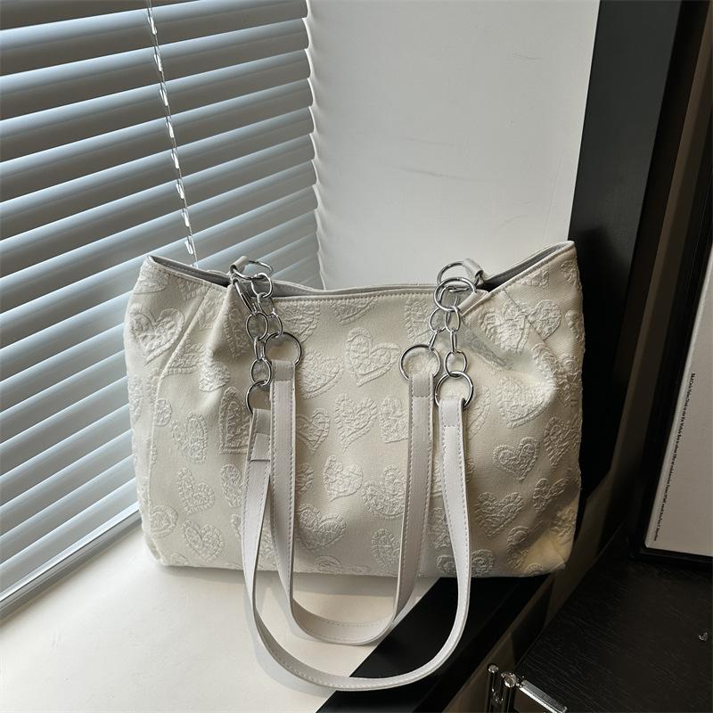 New beautiful solid color casual light versatile simple shoulder armpit bag trendy hand bag women's bag