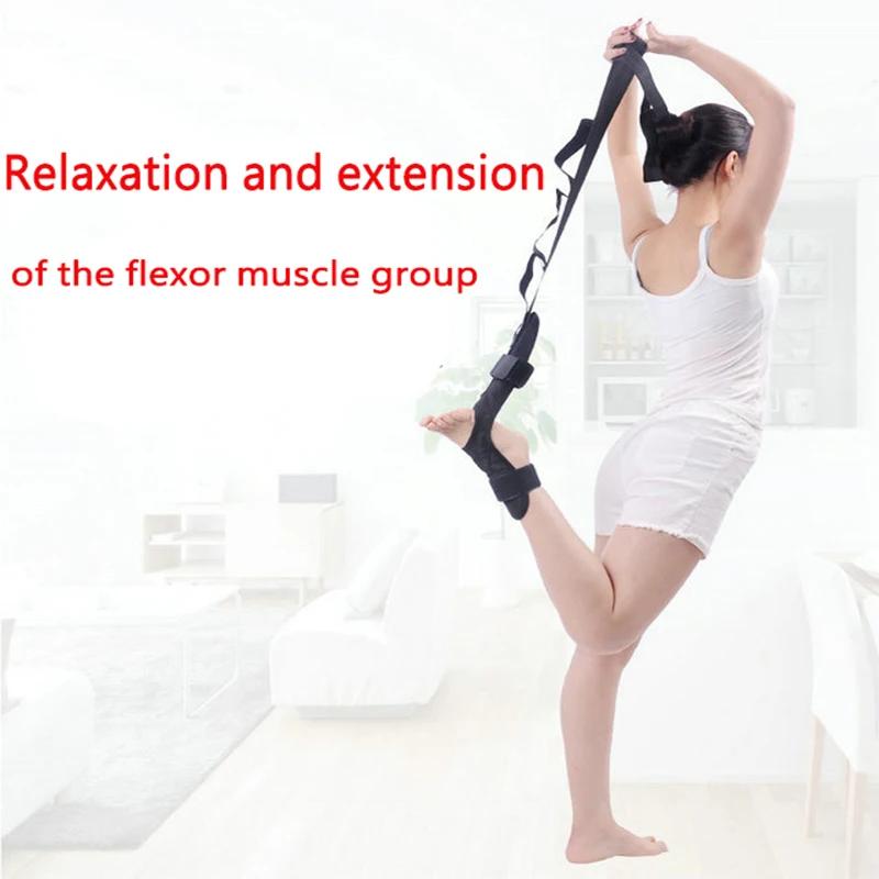 Yoga Ligament Stretching Belt Foot Rehabilitation Strap Plantar Fasciitis Leg Training Foot Ankle Joint Correction Athletic Rop