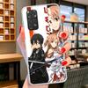Anime Sword Art Online SAO Cover Phone Case For Xiaomi Redmi Note 15 14 13 12 11 10 Pro Plus 14S 12S 11S 11T 11E 10S Soft Fundas