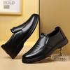 Fashion Business Leather Men Casual Shoes Formal Dress Mens Loafers Moccasins Breathable Slip On Male Boat Shoes Comfy Driving Footwear