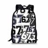 Beliebte jugendliche 67 sechs sieben Schüler Schultaschen Notizbuch Rucksäcke 3D-gedruckte Oxford Wasserdichte Jungen/Mädchen Reise-Taschen