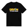 DRAIN KEWPIE FRIEND TEE IS YOUR FRIEND Printing Tshirt 2026 Spring Summer Hip Hop Cotton Fashion Men Streetwear Y2k Ins
