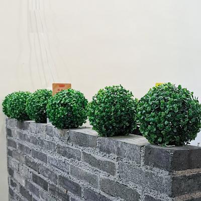 Symulacja Trawiasta Piłka Plastikowa Roślinna Piłka Sztuczna Trawa Milan Wiszący Kosz Dom Na Zewnątrz Ślub Sztuczne Rośliny Impreza Dekoracyjna