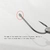 Izu Maruse Barbed Fish Hooks Set: 100-500 Small Carbon Steel Hooks for Pond Fishing