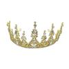 Bridal Wedding Crown Headband Rhinestones Crystal Hair Hoop Vintage Hairband for Party Prom Halloween Costume Headpie
