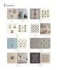 Decorative embroidery floral pattern (applemints)