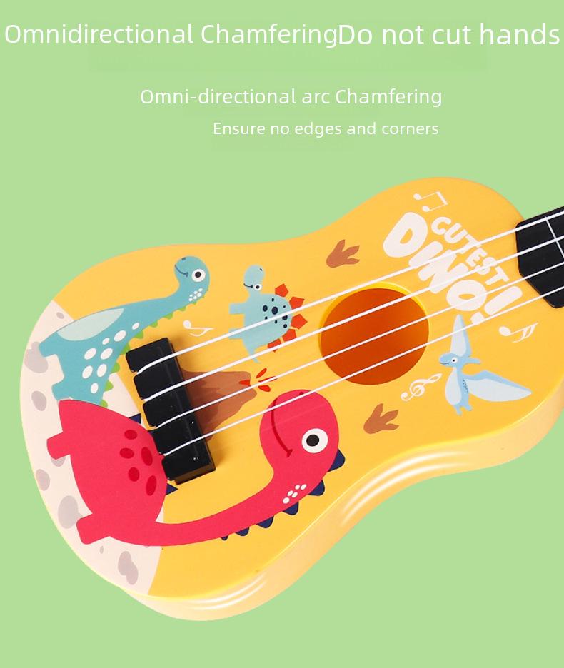 Child's Mini Toy Guitar - Playable Simulation Ukulele Instrument