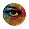 1pc Neon Goddess Eye Spare Tire Cover - Universal Weatherproof Tire Protector, Suitable For RVs, Trailers, Campers, And Other Ve
