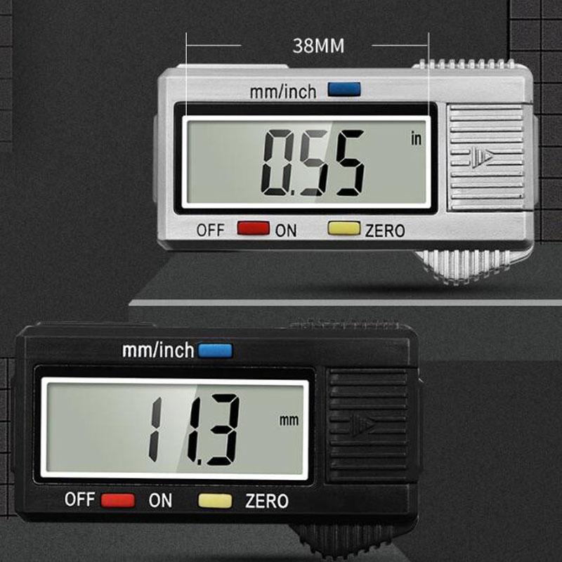Electronic Digital Caliper Carbon Fiber Dial Vernier Caliper Gauge Micrometer Measuring Tool High-accuracy Digital Ruler 0-150mm