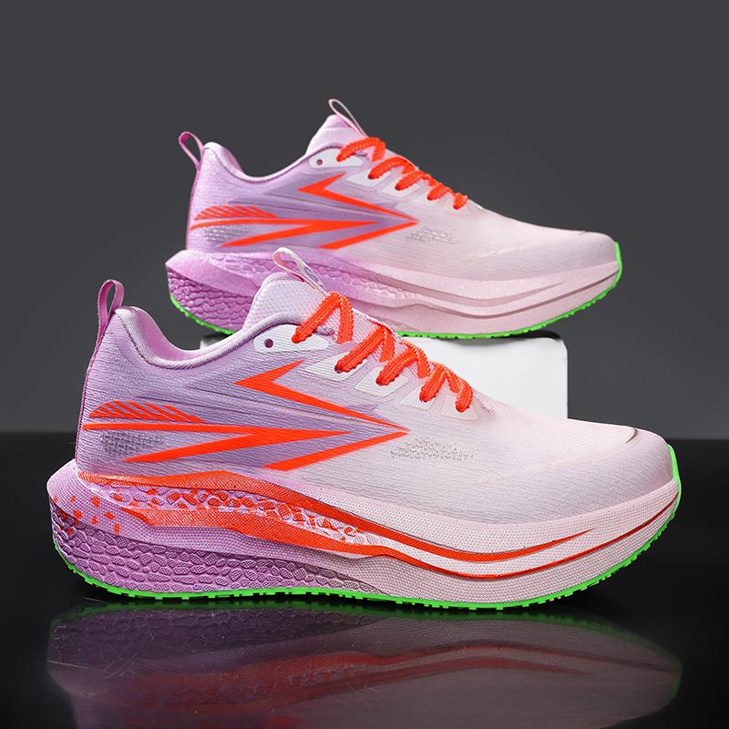 2026 Luftpolster Laufschuhe Sportschuhe Karbonplatte Marathon Herren Sport Atmungsaktiv Leicht Damen Rutschfeste Sneaker