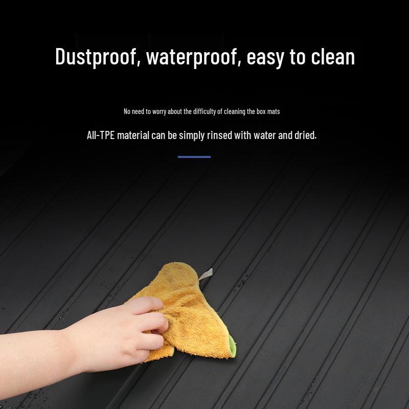 Nio ES6 Trunk Mat: Eco-Friendly Waterproof Interior Car Accessory.