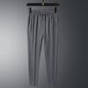 Spring and Autumn Men's Casual Sports Pants Thin Slim-fit Tie-Toe Straight Sweatpants