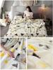 E-commerce Thickened Double-Layer Raschel Blanket: Red Wedding, Office Nap, Sofa Cover