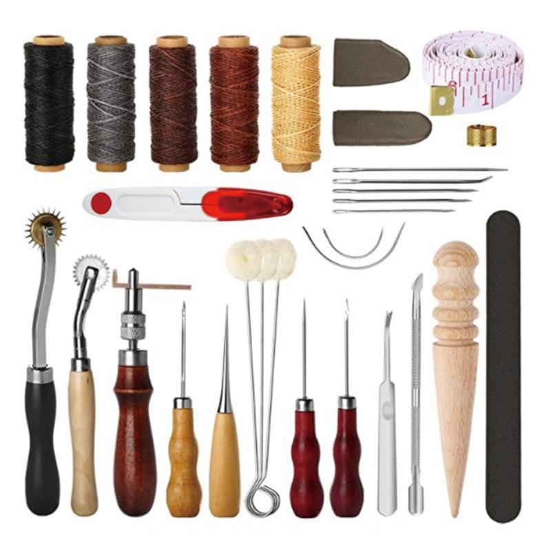 Leather Tools Handmade Leather Goods Making Tools Leather DIY Tool Set Handmade Leather Goods Bag Tools
