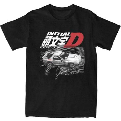Initial D Ryosuke Takahashi RedSuns T-Shirts Men Women FC RX7 Drifting Novelty Graphic Printing Tees