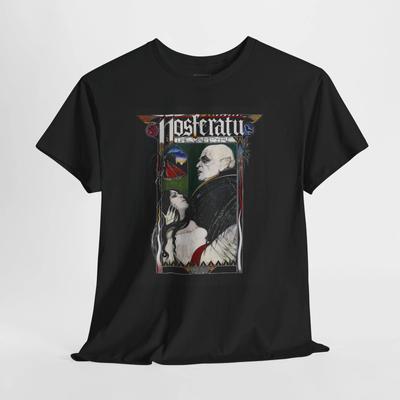 Nosferatu the Vampyre 1979 Retro Movie Poster Horror Unisex Graphic T-Shirt