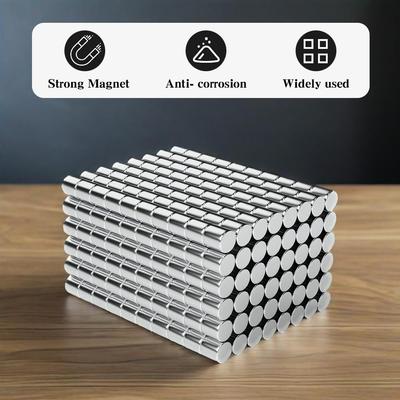 2x2mm Imans Refrigerator Magnets for DIY Office Whiteboard Workshop Suitable Tools Home Workplace