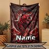 Custom Name Personalized North Sydney Bears Print Blanket, Home Decor, Bedroom, Sofa, Camping, Couch, Gifts for Birthday Christmas