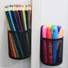 Magnetischer Stifthalter für Whiteboard Kühlschrank Langlebig Leichtgewichtiger Netzspeicher Magnetischer Korb Spindorganisator Zubehör