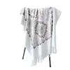 Autumn and winter new high-grade imitation cashmere scarf women's scarf neck warm scarf dual-purpose embroidery decorative fringed shawl