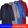 Unisex Dustproof Mechanic's Long Sleeve Work Coat - Wear & Dirt Resistant for Labor Protection