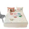 Handom Cartoon Latex Ice Silk Cooling Mat Set