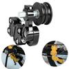 Universal Aluminum Black Motorcycle Chain Adjuster Chain Tensioner Roller Tools For Motorcycle /Chopper ATV/Dirt Bike