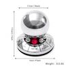 1PC global direct sales decision ball zinc alloy lucky ball rotating metal creative fate decision ornament crafts