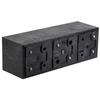 Concrete Planter On Wheels Black Concrete 90X30Xh30 Cm