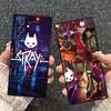 Stray Cat Game B-12 Soft Phone Case for Samsung Galaxy S26 S25 Edge S24 Ultra S23 Plus S22 S21 FE S20 Black Cover Back Shell